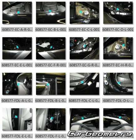 ������� ������ Acura ZDX 2010�2017 Body Repair Manual