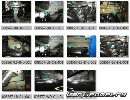 ������� ������ Acura ZDX 2010�2017 Body Repair Manual