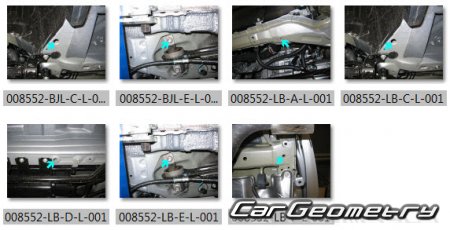����������� ������� ������ Acura RDX 2007�2010 Body Repair Manual