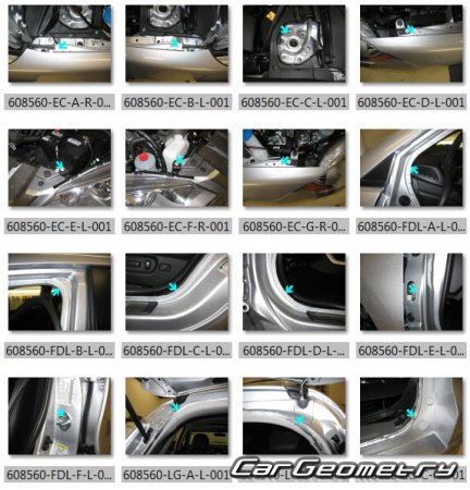 �������������� ������� ������ Acura RDX 2009-2012 Body Repair Manual