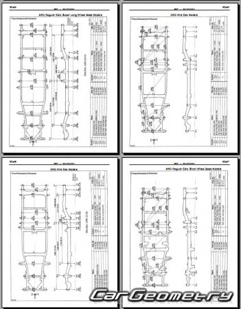 Toyota Truck & Pickup 1989�1995 Body dimensions