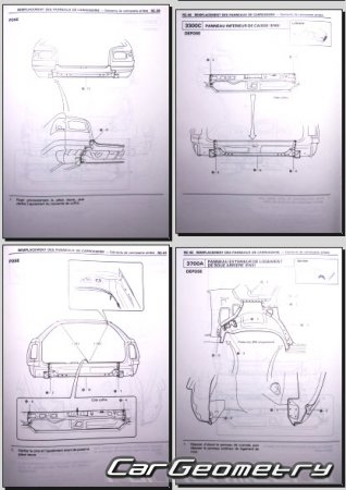Toyota Carina II & Corona (T150) 1983-1987 Collision Repair Manual