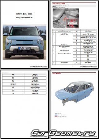 ������� ������ Kia EV2 (QV1e) � 2026 Body Repair Manual