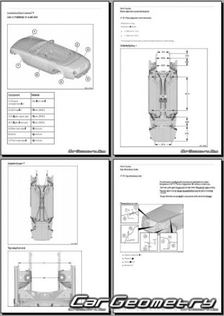 Rolls Royce Phantom (RR02 RR03) 2007-2017 Body dimensions