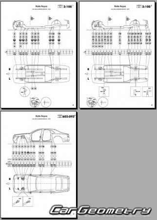 Rolls Royce Ghost (RR04) 2010-2019 Body dimensions