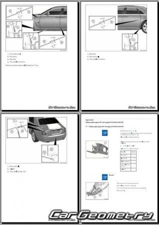 Rolls Royce Ghost (RR04) 2010-2019 Body dimensions