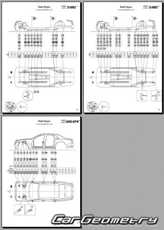 Rolls Royce Ghost (RR04) 2010-2019 Body dimensions