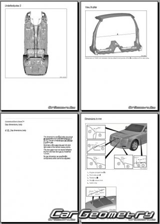 Rolls Royce Ghost (RR04) 2010-2019 Body dimensions