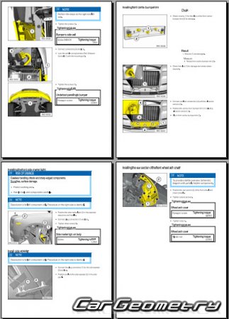 Rolls Royce Phantom (RR11 RR12) 2017-2026 Body dimensions