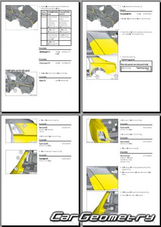 Rolls Royce Phantom (RR11 RR12) 2017-2026 Body dimensions