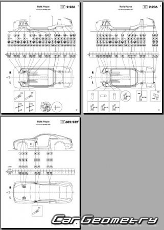 Rolls Royce Spectre (RR25) 2023-2028 Body dimensions