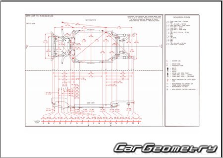 Размеры кузова Nissan Leaf (ZE2) 2025-2032 Body Repair Manual Размеры кузова Nissan Leaf (ZE2) 2025-2032 Body Repair Manual
