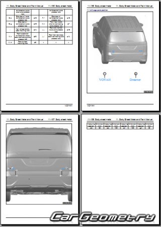 Voyah Dream PHEV 2023-2027 Body Repair Manual