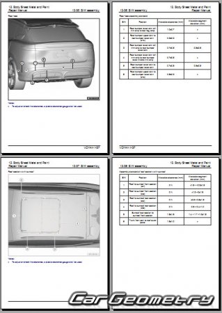 Voyah Courage H37 2025�2028 Body Repair Manual