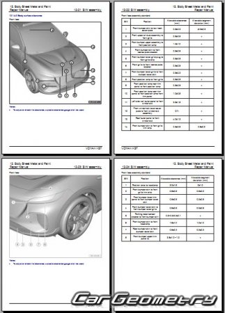 Voyah Courage H37 2025�2028 Body Repair Manual