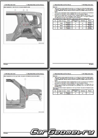 ������� ������ Dongfeng MHERO 2 (M-Hero 817) � 2025 Body Repair Manual