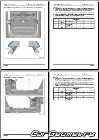 ������� ������ Dongfeng MHERO 2 (M-Hero 817) � 2025 Body Repair Manual