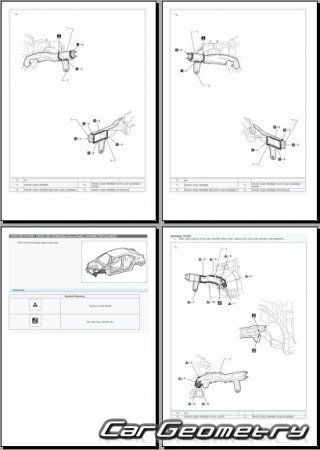 Toyota Corolla Altis 2014-2019 (����) Collision Repair Manual