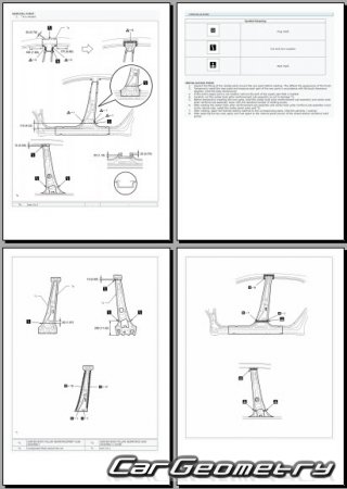 Toyota Corolla Altis 2014-2019 (����) Collision Repair Manual