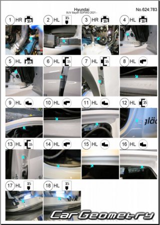 Hyundai Bayon (BC3 CUV) 2021-2027 Body Repair Manual