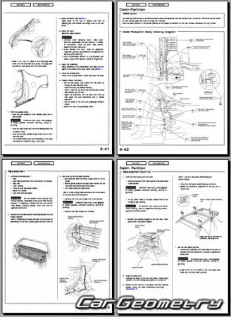 Honda Civic Del Sol (EH6 EG2) 1993-1997 Body Repair Manual