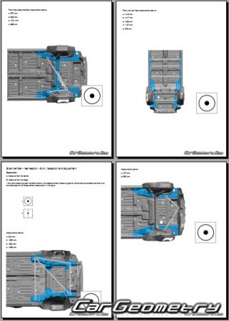 �������� ������� Zeekr X 2023-2028 Body Repair Manual