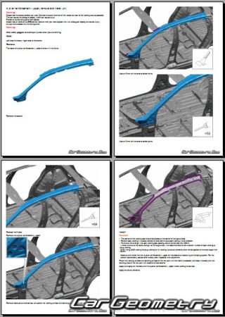 �������� ������� Zeekr X 2023-2028 Body Repair Manual