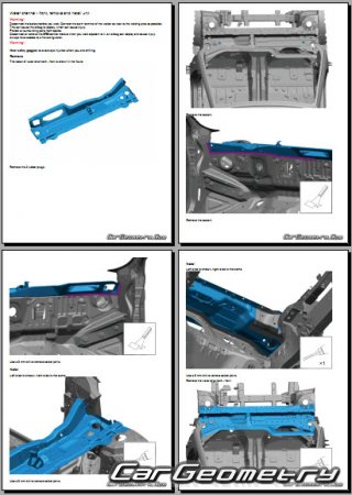 �������� ������� Zeekr X 2023-2028 Body Repair Manual