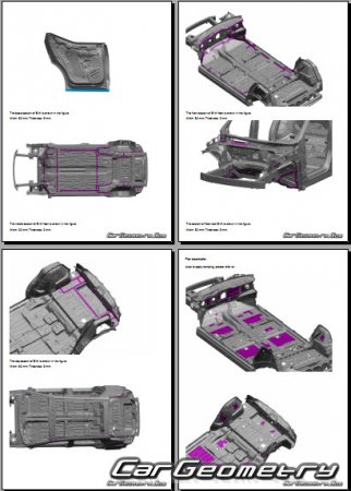 �������� ������� Zeekr X 2023-2028 Body Repair Manual