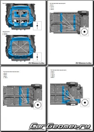 �������� ������� Zeekr X 2023-2028 Body Repair Manual