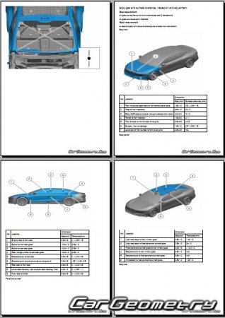 Zeekr 007 2024-2028 Body Repair Manual