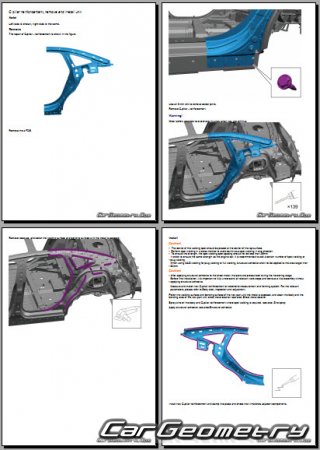 Zeekr 007 2024-2028 Body Repair Manual