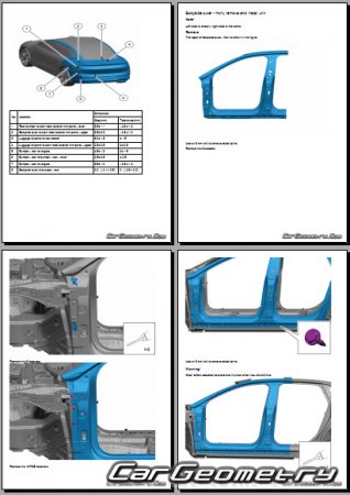 Zeekr 007 2024-2028 Body Repair Manual