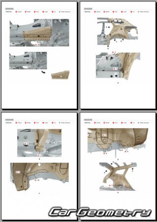 Kia K4 (CL4M) Sportswagon � 2025 Body Repair Manual