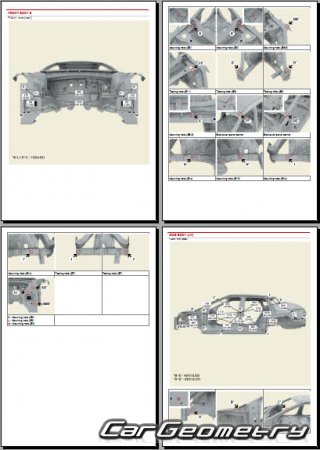 ������� ������ Kia EV4 Fastback (CT1) � 2026 Body Repair Manual