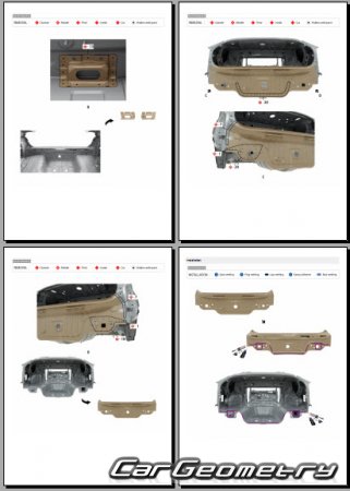 ������� ������ Kia EV4 Fastback (CT1) � 2026 Body Repair Manual