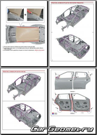 ������� ������ Kia EV4 Fastback (CT1) � 2026 Body Repair Manual
