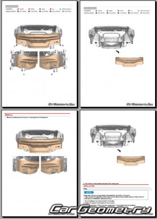 ����������� ������� ������ Kia K8 (GL3) 2021-2026 Body Repair Manual