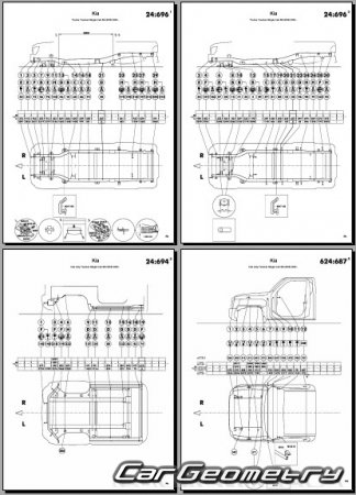 �������� ������� Kia Tasman SingleCab (TK1) � 2025 Body Repair Manual