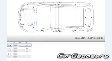 Citroen C5 Aircross PHEV 2020-2025 Body dimensions