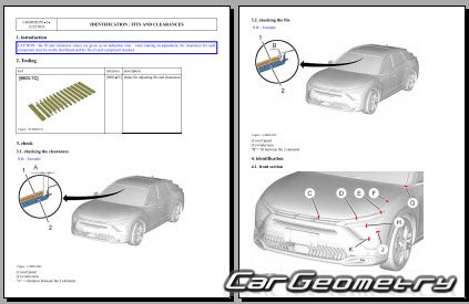 Citroen C5 X Hybrid (E43) 2022�2028 Body dimensions