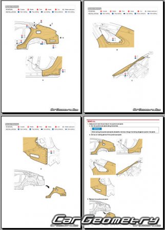 ������� ������ Kia K5 (DL3) � 2025 Body Repair Manual
