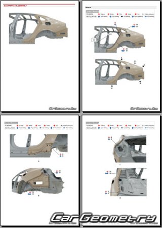 ������� ������ Kia K5 (DL3) � 2025 Body Repair Manual
