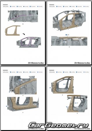 ������� ������ Kia EV4 Hatchback (SZ1e) � 2026 Body Repair Manual
