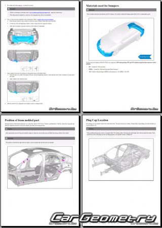 ������� ������ BYD Qin Plus DMi & EV 2021�2024 Body Repair Manual