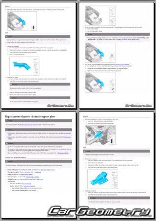 ������� ������ BYD Qin Plus DMi & EV 2021�2024 Body Repair Manual