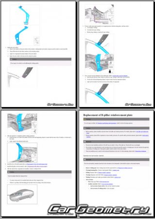 ������� ������ BYD Qin Plus DMi & EV 2021�2024 Body Repair Manual
