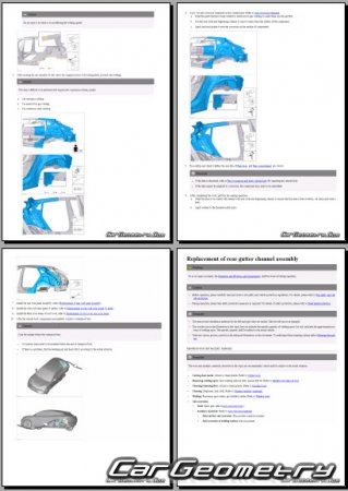 BYD Denza Z9 GT 2024-2030 Body Repair Manual