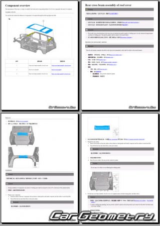 BYD Yangwang U8 PHEV 2025-2030 Body Repair Manual