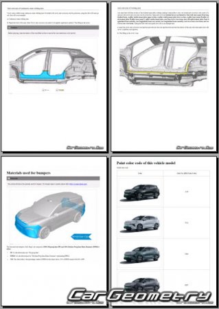 ������� ������ BYD Atto 8 2025-2030 Body Repair Manual